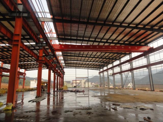 Edificio industrial de acero constructivo prefabricado y Pre-dirigido de Warehouse 0