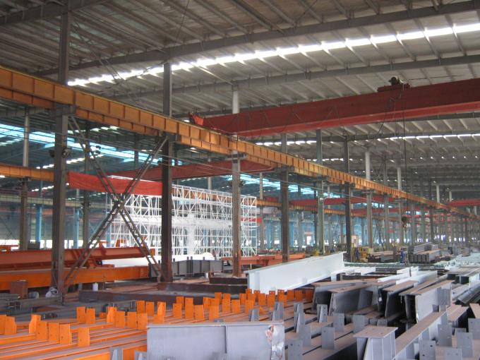 Edificios de acero industriales prefabricados, edificios estructurales de acero del solo palmo para Warehouse 0