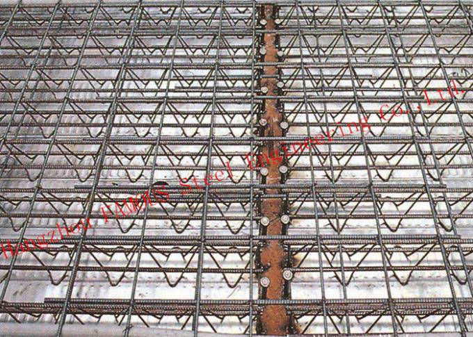 Sistema reforzado del encofrado de la losa de la cubierta del braguero de la barra de acero para los pisos concretos 0
