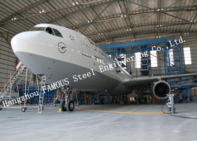 Edificios modificados para requisitos particulares del hangar de los aviones del diseño con los sistemas de las puertas deslizantes y del panel de bocadillo 0