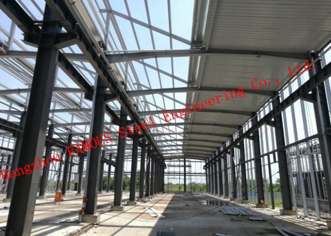 Columna de acero estructural de acero galvanizada del haz de la construcción H del marco de las fabricaciones de Q345b 1