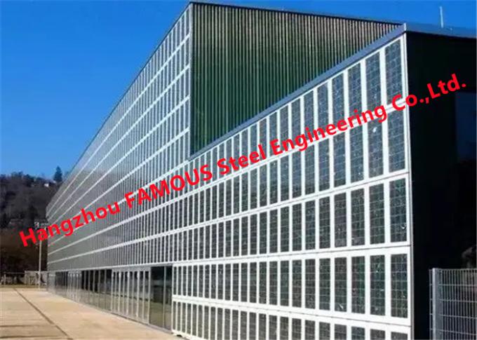 El edificio accionado solar integró la pared de cortina plegable fotovoltaica para el edificio de oficinas 0