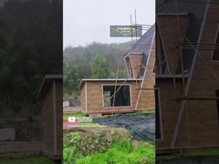 Estándar Eu Acero ligero energéticamente eficiente Q345b Construcción de viviendas prefabricadas Modular