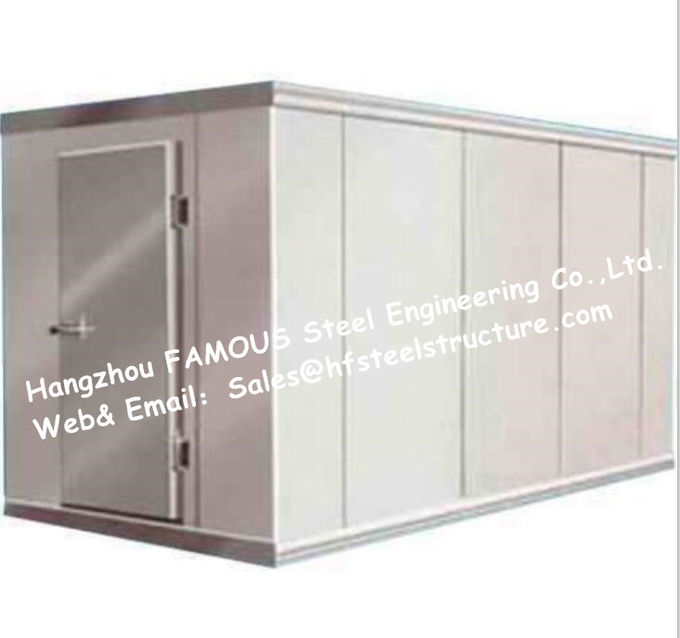 Paseo de custodia fresco en refrigerador con el material de aislamiento de la cámara fría para las industrias alimentarias 0