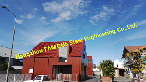 El diseño modular prefabricó la construcción rápidamente montada estructural de la fabricación del acero 0